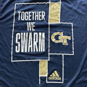 Georgia Tech Yellow Jackets Adidas Navy T-Shirt XL -
